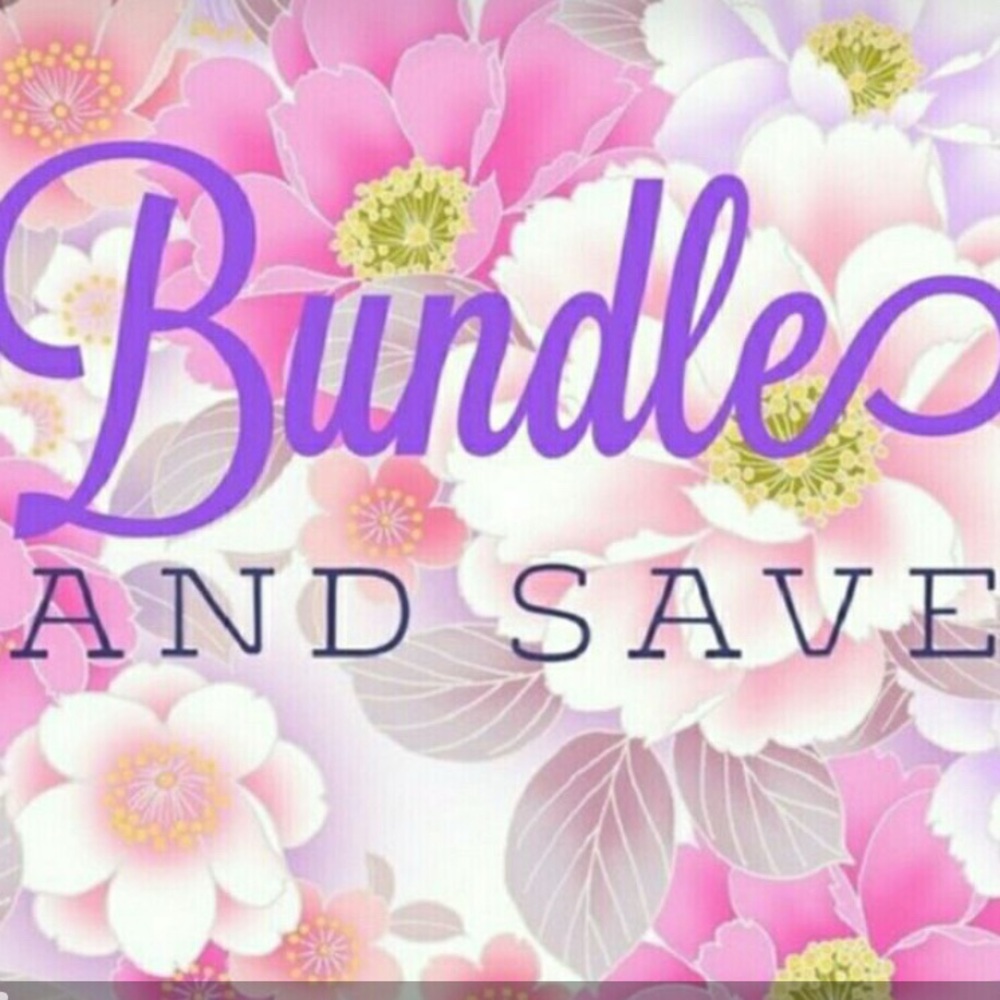 Floral Bundle and Save Poster